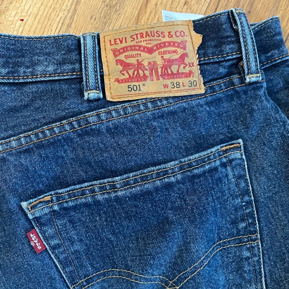 Levi 501 Jeans. Men’s 38x30